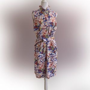 XL j. McLaughlin tropical print dress